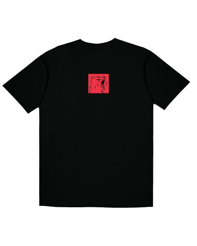 Bear Attack | Black Tee product image (1)