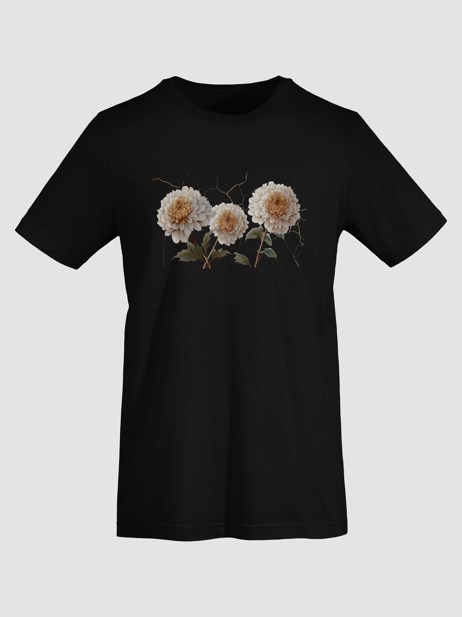 Kintsugi Dahlia Flower T-Shirt product image (66)