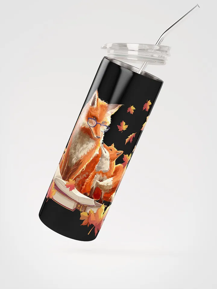 Fall Fox Family Cup with Straw product image (4)