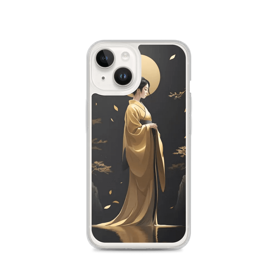 MagSafe® Clear Case for iPhone® - Golden Serenity product image (1)