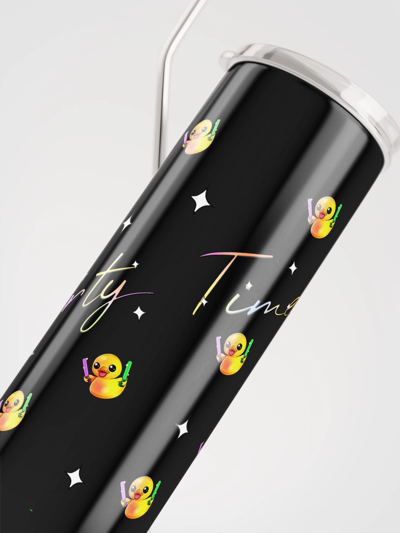 Party Time Rave Ducky Stainless Steel 20oz Tumbler product image (4)