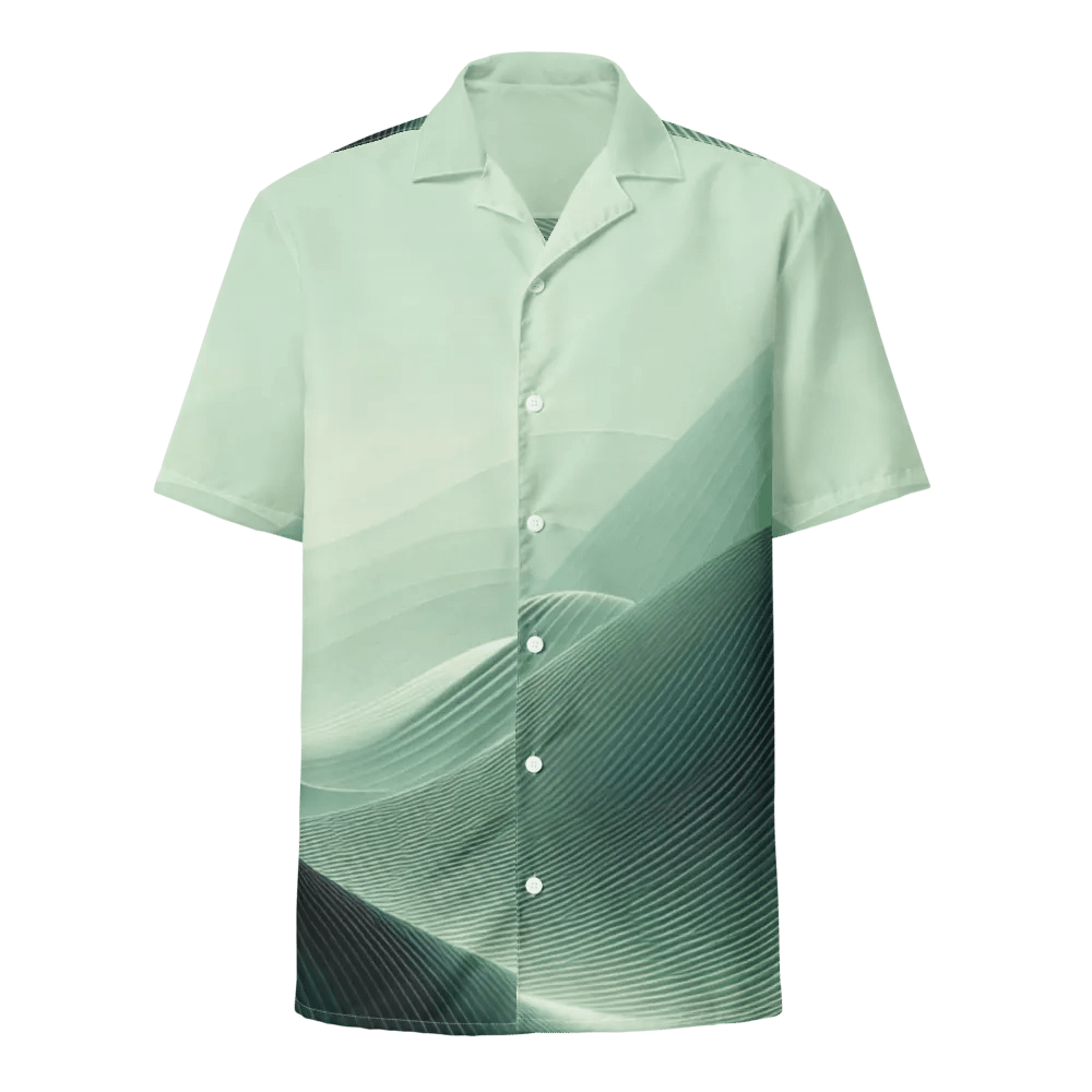 Men's Full-Print-6 Green Hawaiian Shirt product image (1)