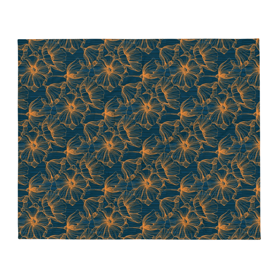 Dark Romantic Floral | Throw Blanket product image (2)