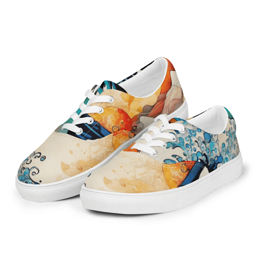 Spiral Splash Men's Canvas Shoes product image (9)