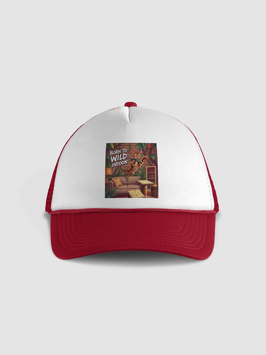 Wild Cat Adventure Foam Trucker Hat product image (1)
