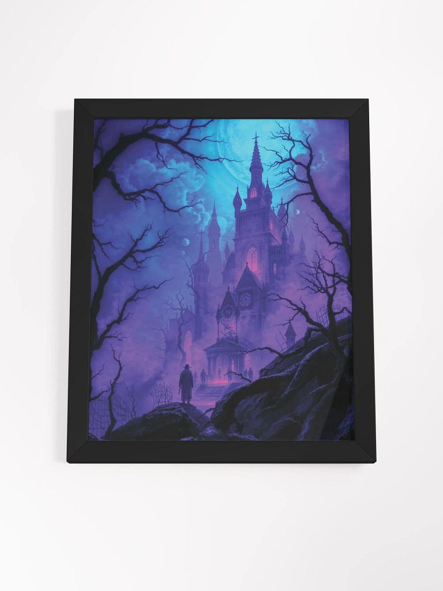 Moonlit Gothic Castle Framed Print product image (19)