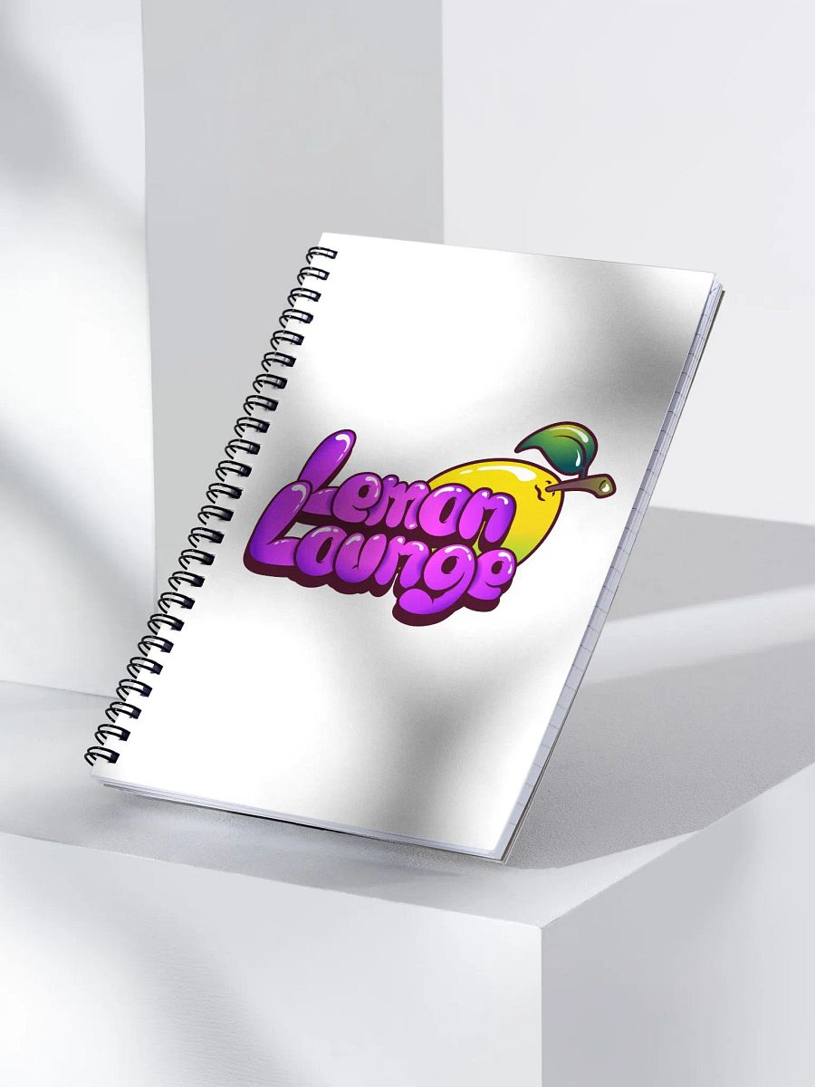 Lemon Lounge Spiral Notebook product image (4)