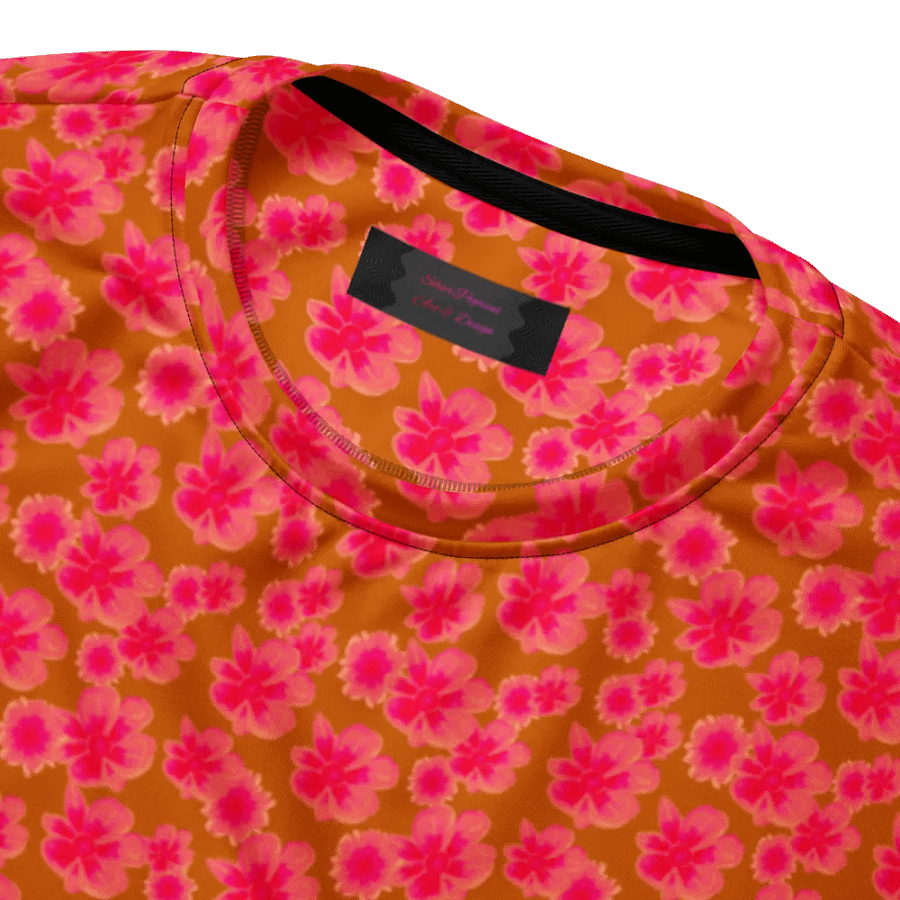 Mini Floral Orange Pink Sweatshirt product image (5)