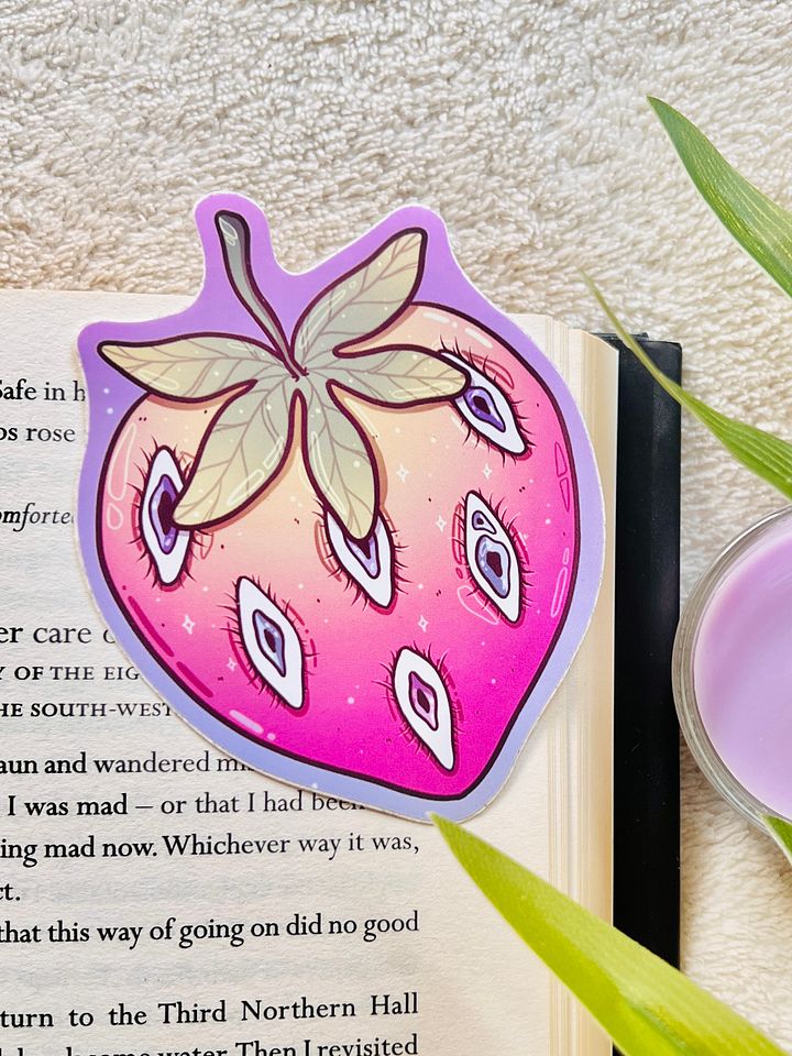 Strawby eyes sticker product image (2)