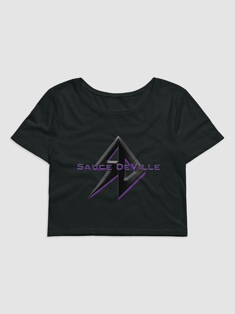 SauceDeVille Logo Women's Crop Tee product image (1)