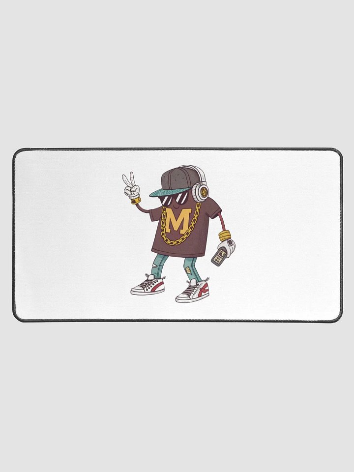 Playful Hip-Hop Vibes Desk Mat product image (1)