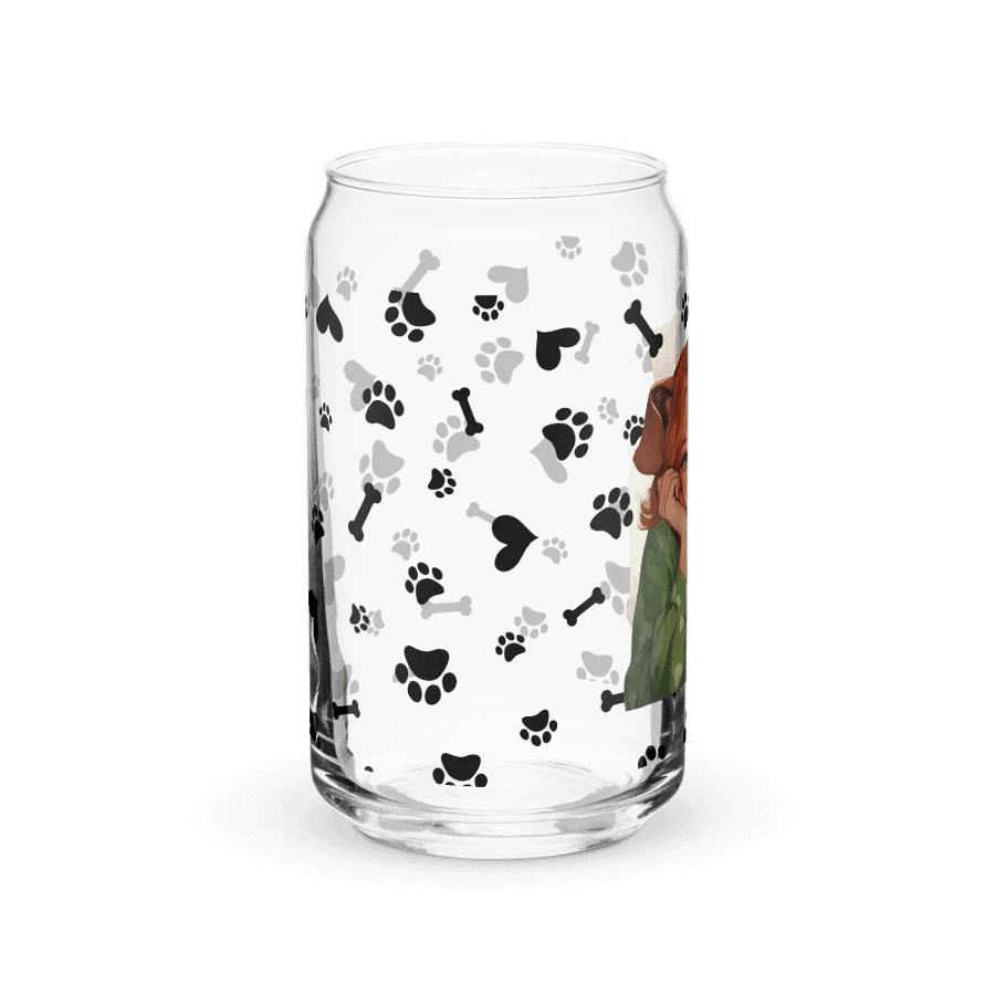 Bailey Dog Girl OC Glass Cup product image (8)