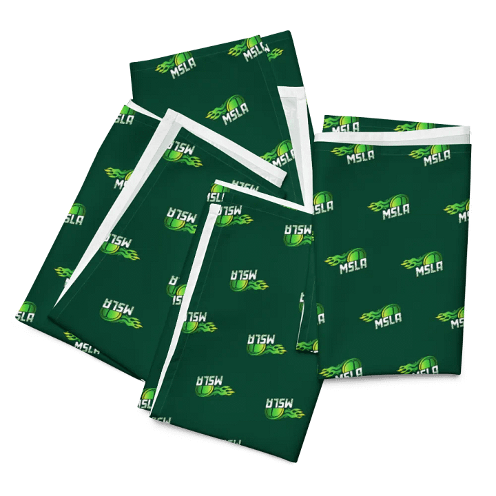 MSLA Green Cloth Napkins product image (1)