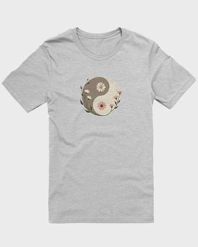 🌸✨ Embrace balance and harmony with our Floral Yin Yang T-Shirt! This stunning design perfectly blends nature and tranquility...