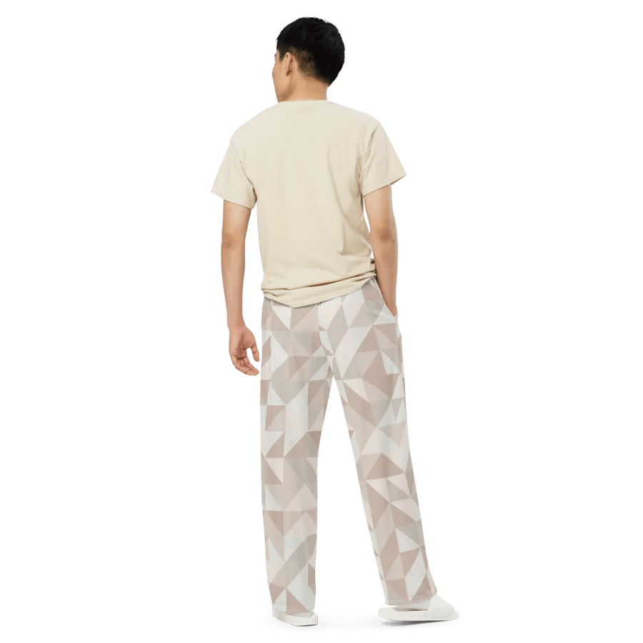 BUIII Dynamic Geometry: Whispering Sands Wide-Leg Pants product image (5)