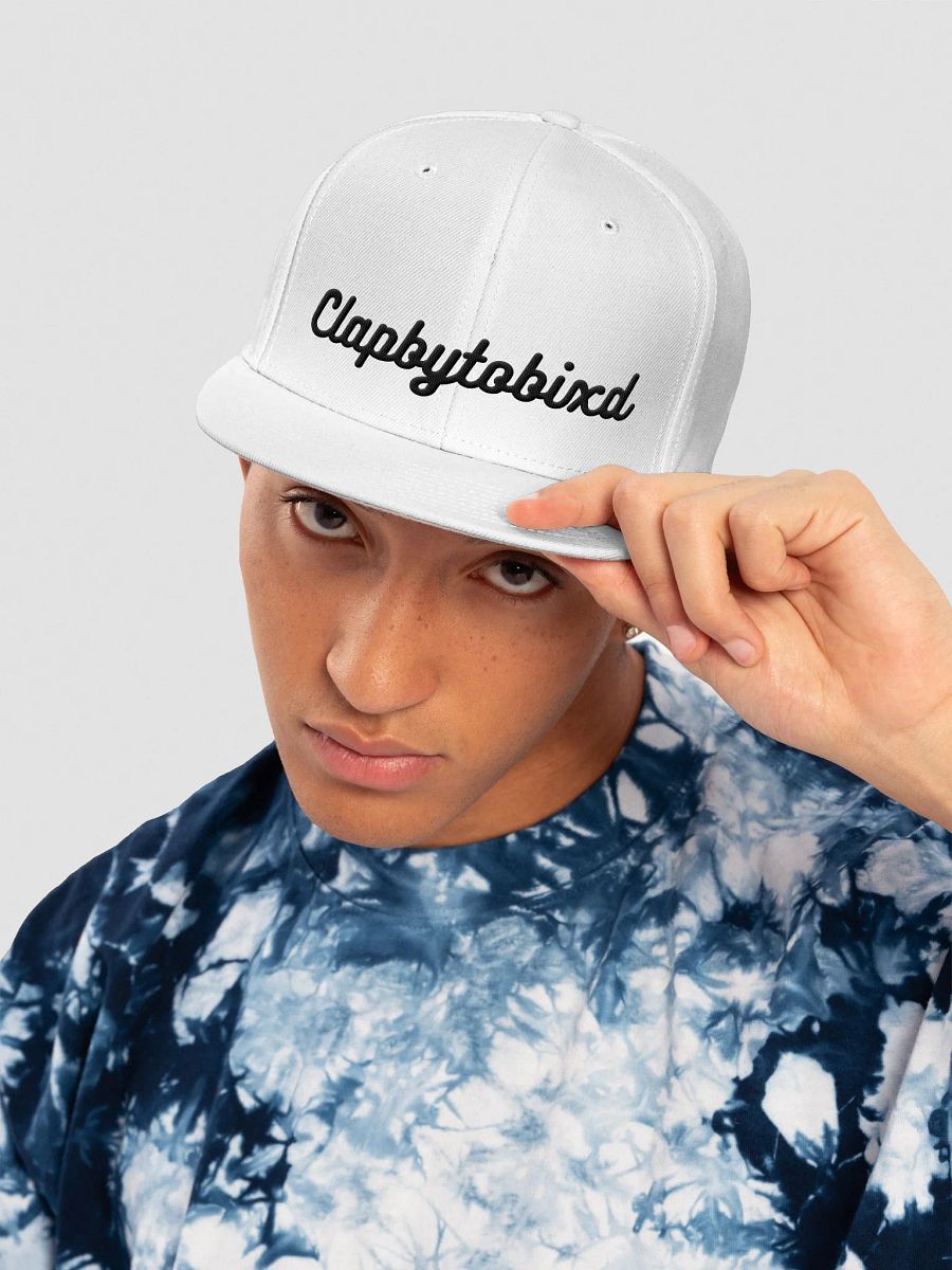 Superduper Clapbytobixd Cap in weiß product image (5)