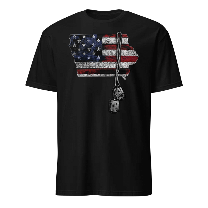 Iowa Veteran Dog Tags product image (1)