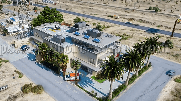 Fivem Sandy Shores Sheriff & Medical Stations product image (1)