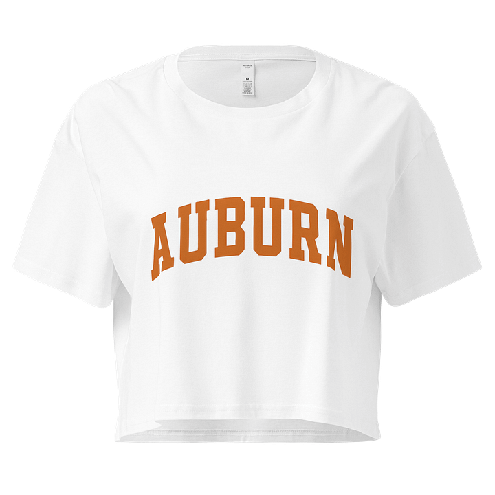 Auburn Arched Women's Crop Top product image (1)