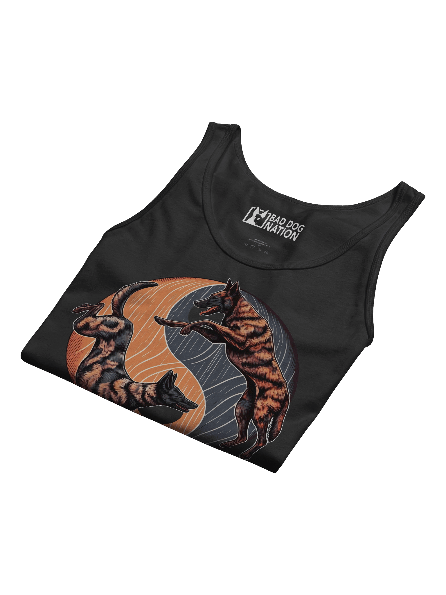 Dutch Shepherd Yin Yang - Premium Unisex Tank Top product image (5)