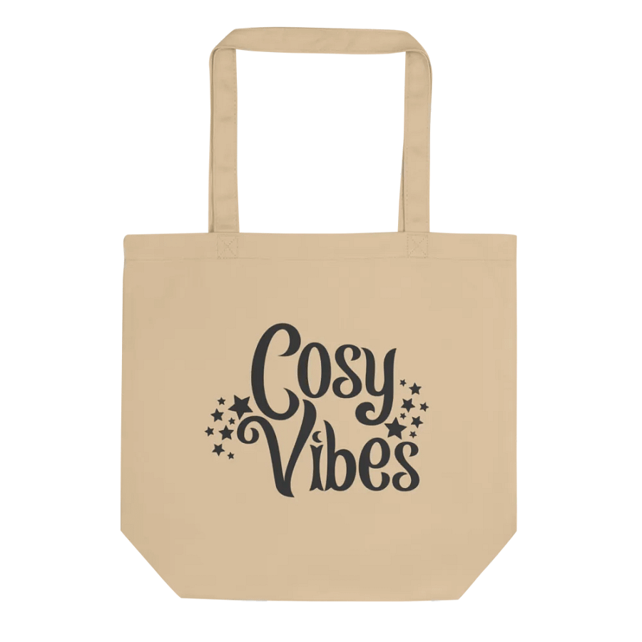 Cosy Vibes Eco Cotton Tote Bag - Natural product image (1)