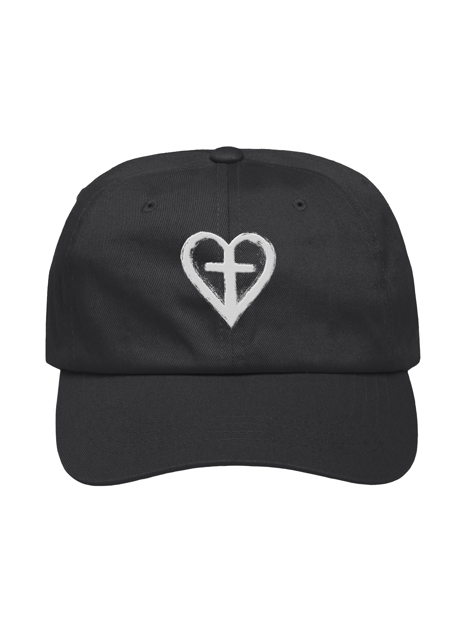 Faith Heart Relaxed Hat product image (1)