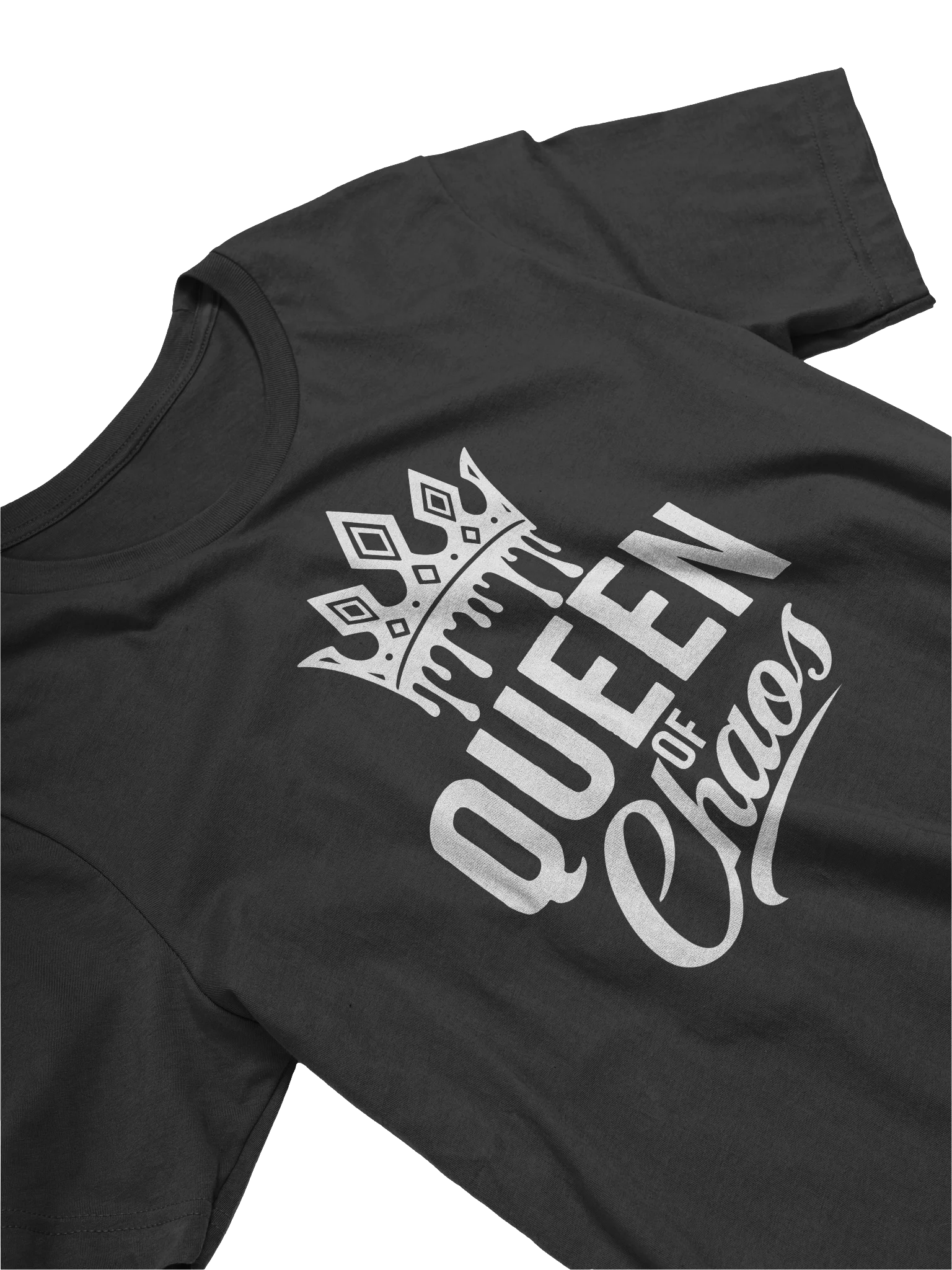 Queen of Chaos Tshirt - White Text product image (3)