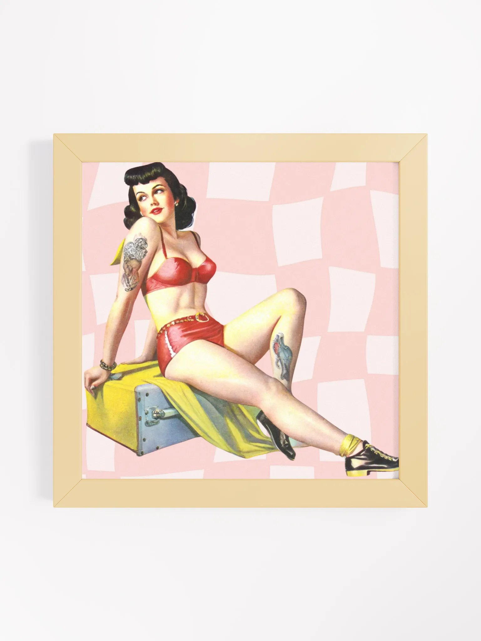 Vintage Pinup Framed Poster product image (2)