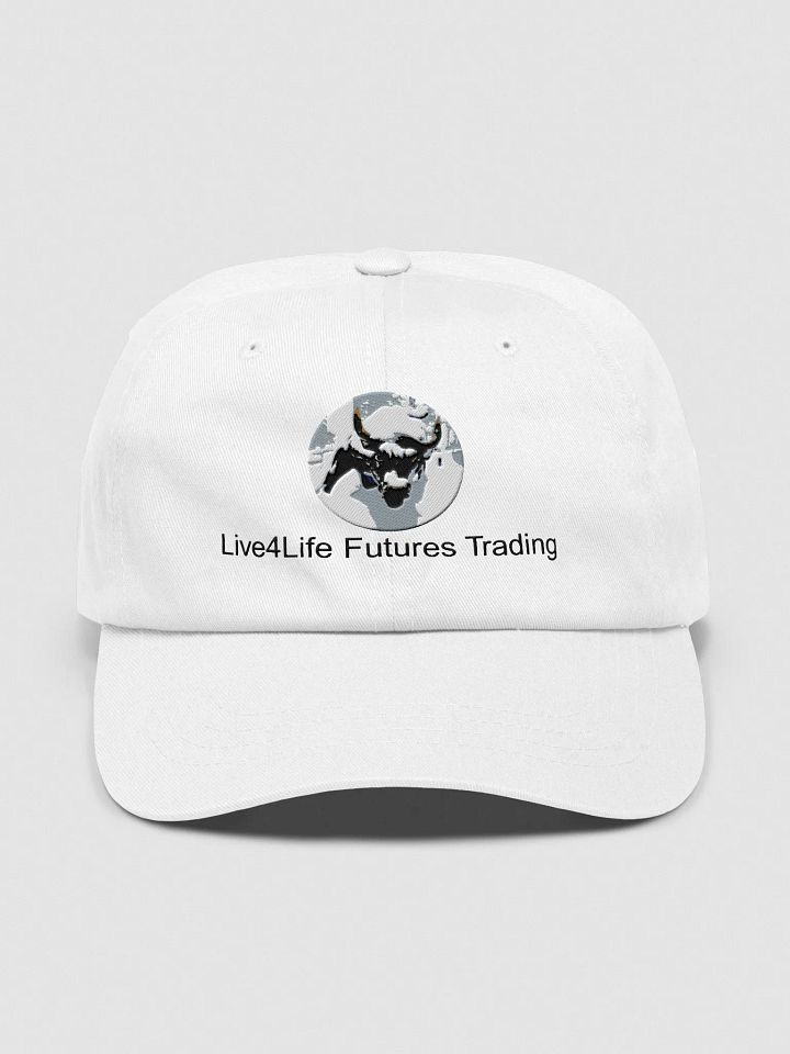 Live4Life Futures Trading White Cap product image (1)