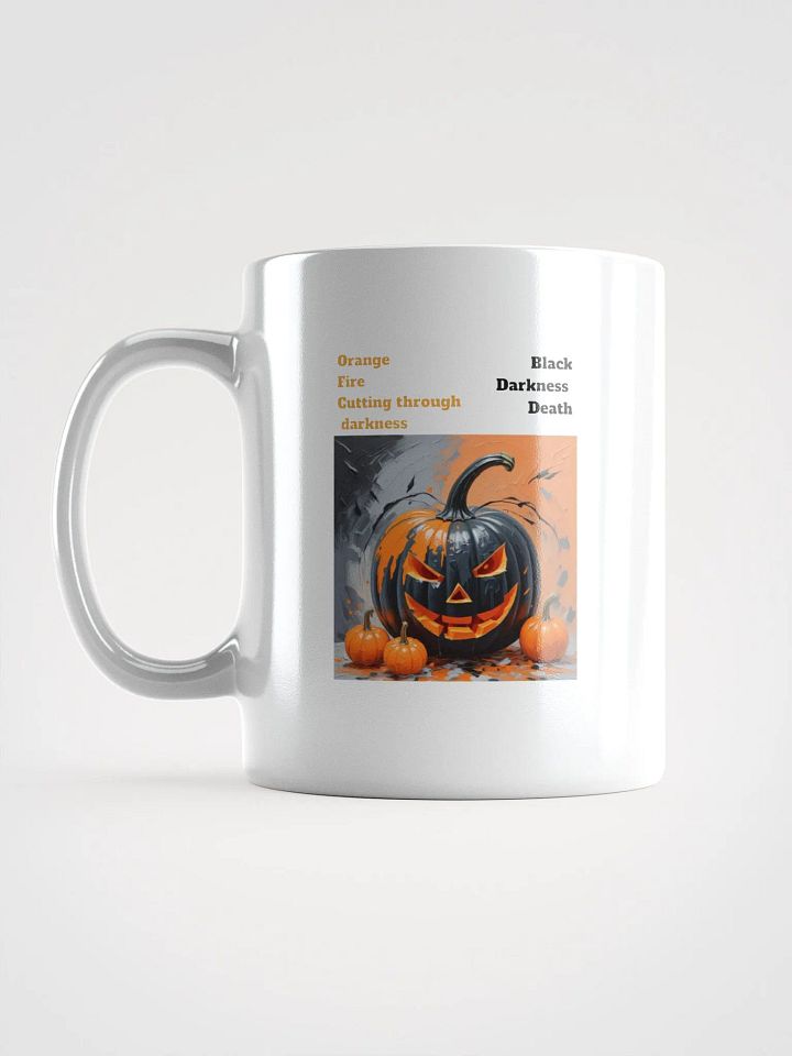 Orange Black Pumpkin Patch Mug product image (2)