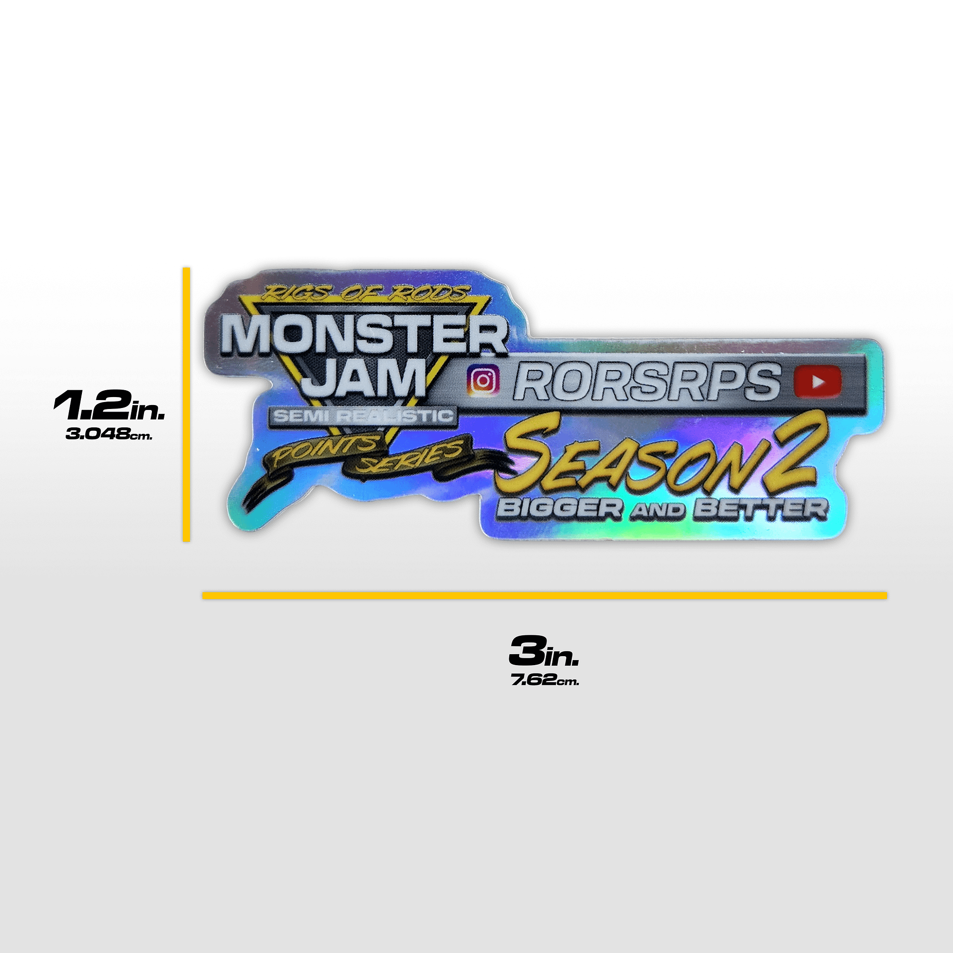 3 inch RORSRPS Season 2 Sticker product image (4)