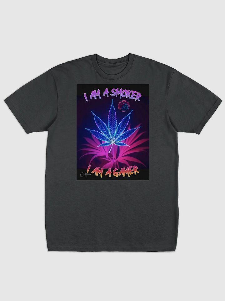 Gamer Smoker Heavy Tee product image (1)