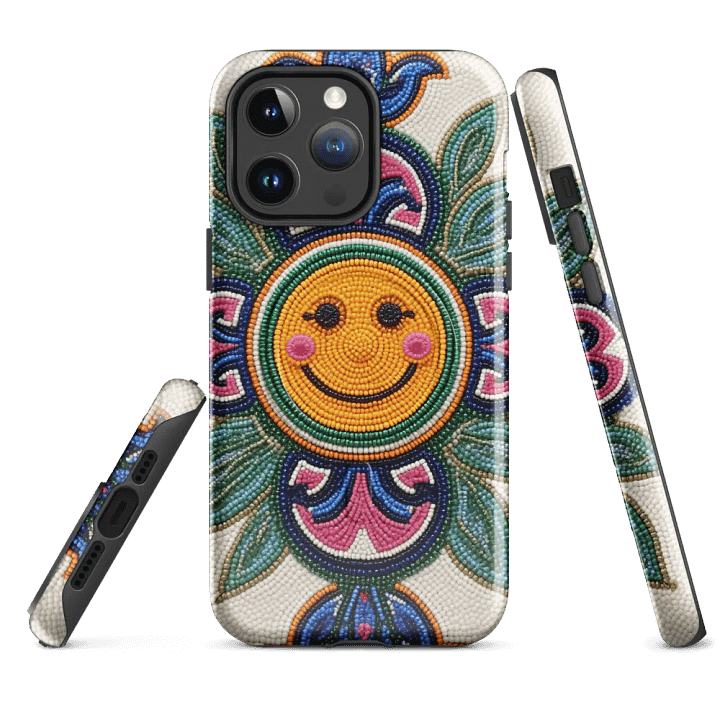 Smiley Faxe Faux-Beaded iPhone® Tough Case product image (4)