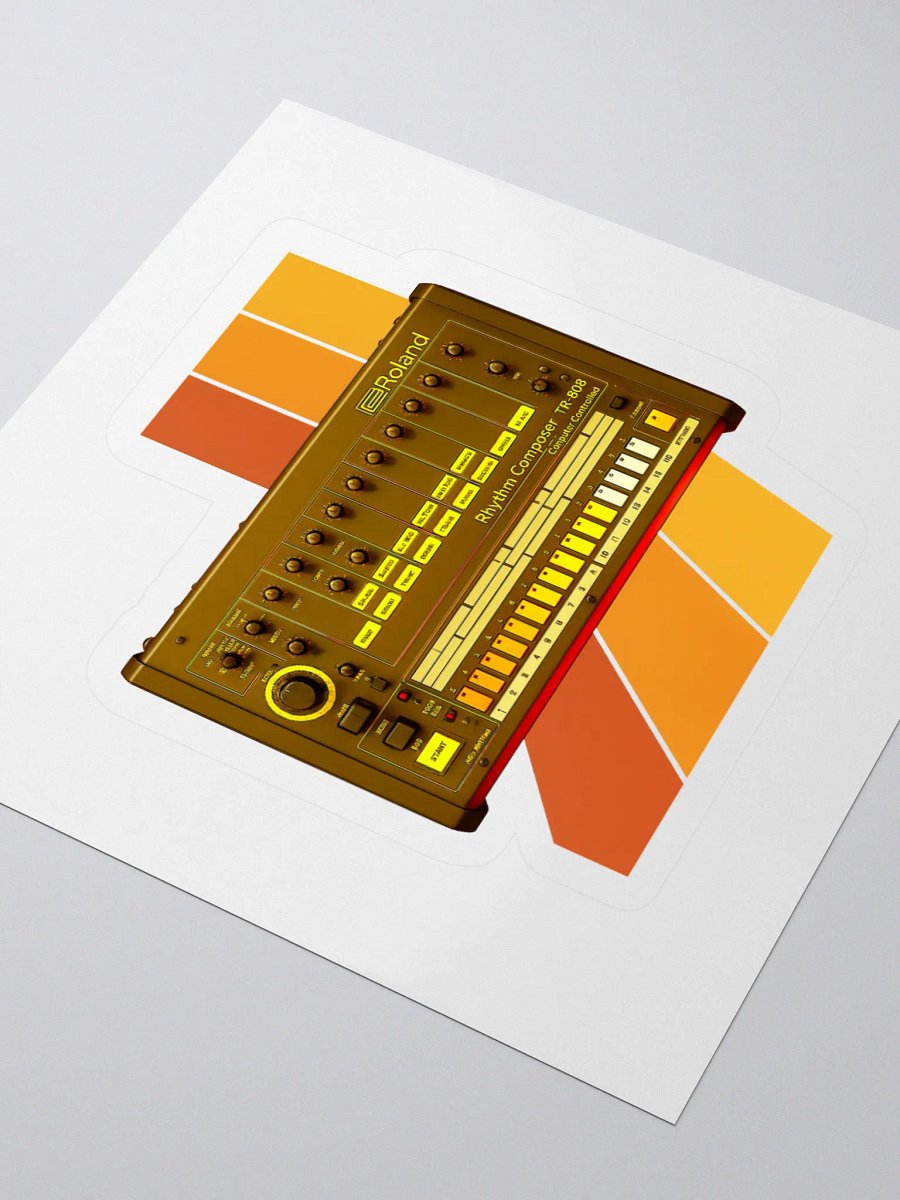 TR-808 #5 (THE LEGEND) STICKER product image (3)