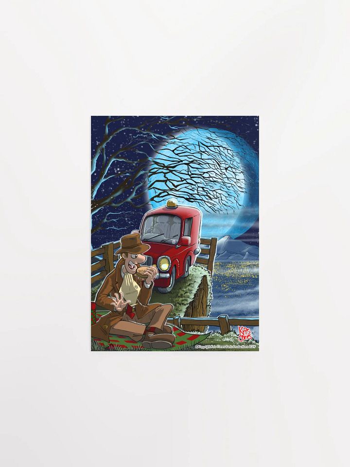 Lunch time with Shamus Gumshoe POSTER product image (1)