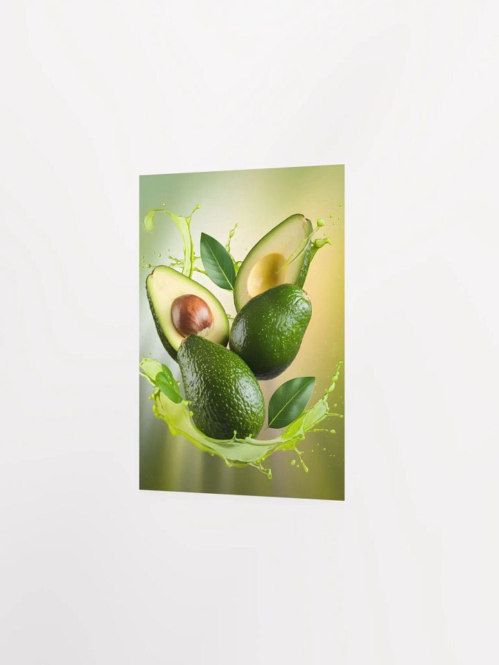 Avocado Fruit Wall Art Poster, Vibrant Kitchen and Cafe Decor, Great Gift for Home Chefs or Food Enthusiasts product image (24)