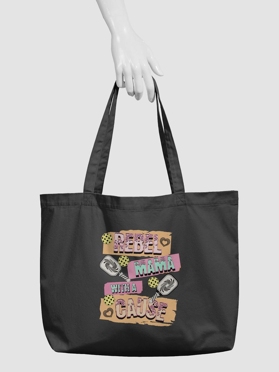 Rebel Mama With A Cause Pickleball Organic Tote product image (3)