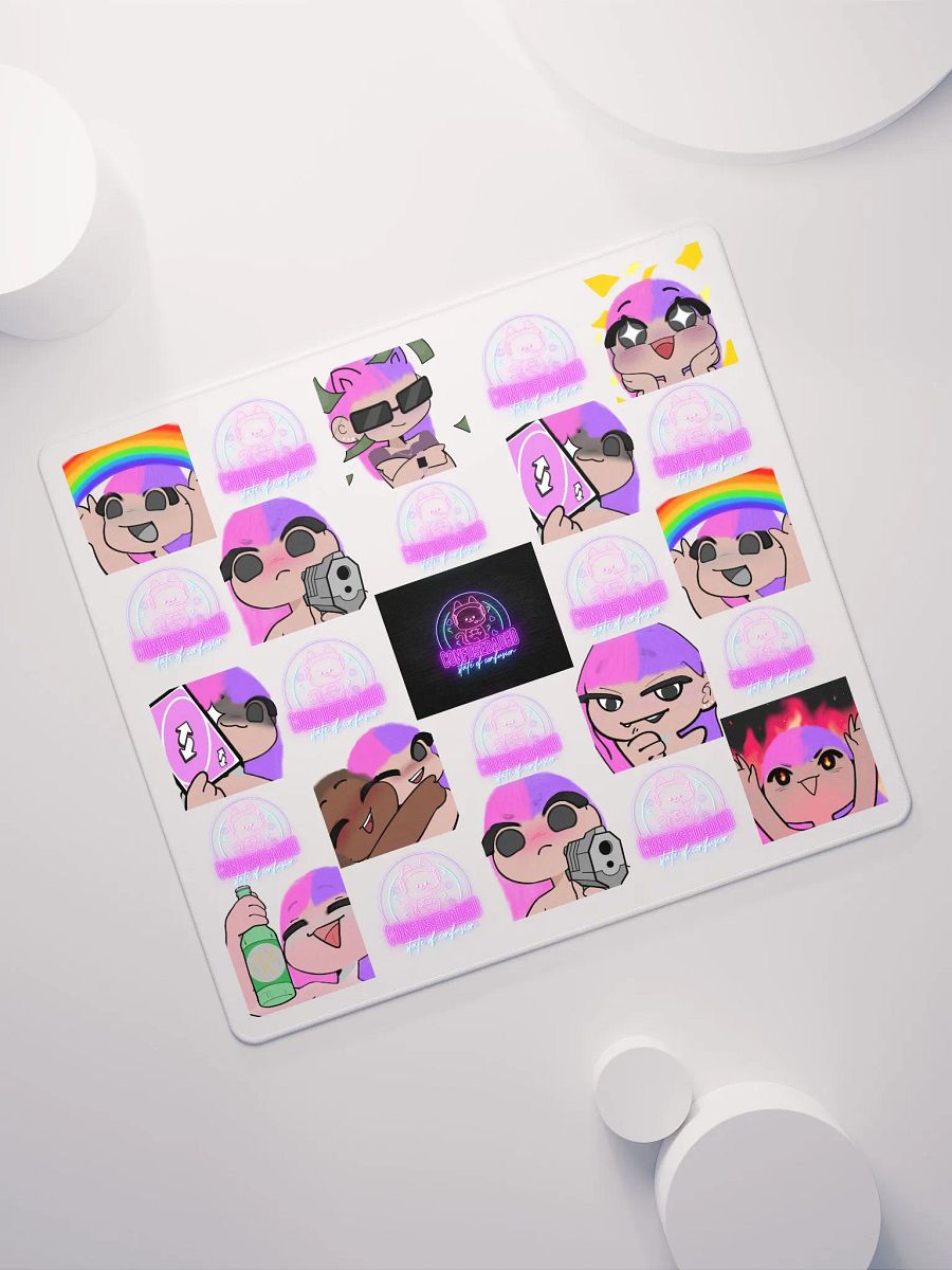 CADHD Logo+Emote Mousepad product image (7)