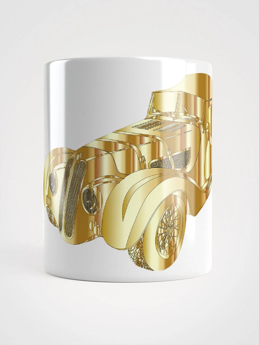 White Glossy Coffee mug-Classic Car product image (9)