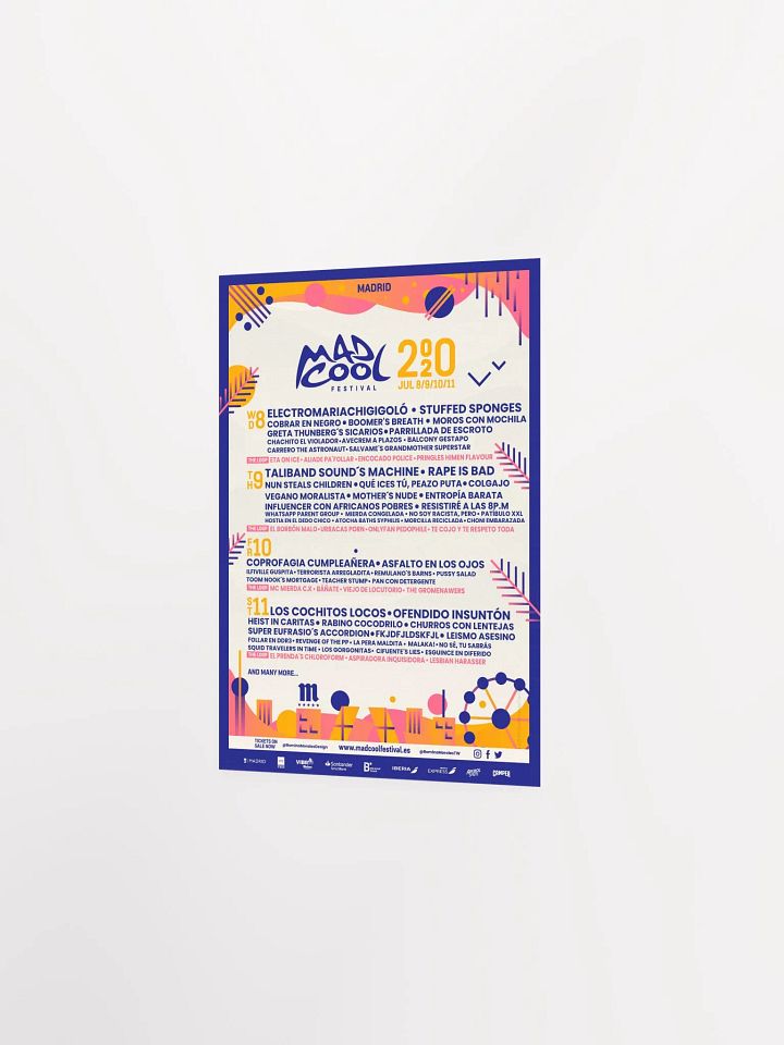 Póster Parodia Madcool 2020 product image (2)