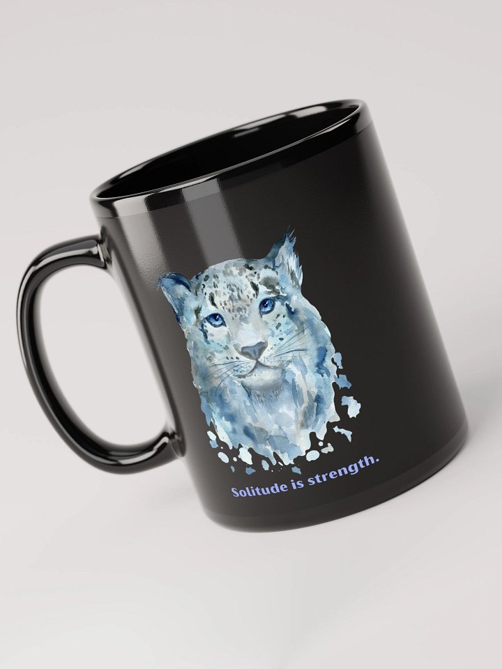 Solitude in strength - Snow Leopard Mug product image (2)