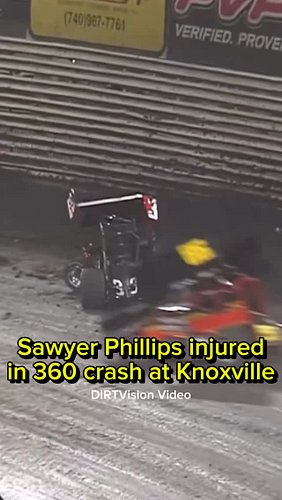 We’re looking forward to seeing Sawyer Phillips back at the track soon after his scary crash a few weeks ago. 🙏 

🎥 DIRTVisio...