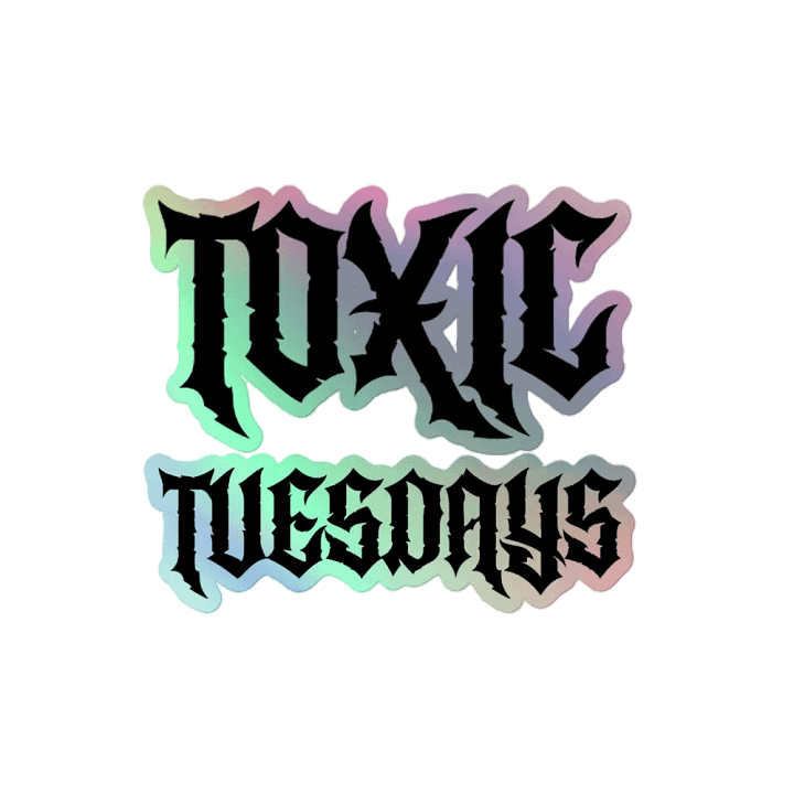 Toxic Tuesdays Holographic Sticker Set product image (2)