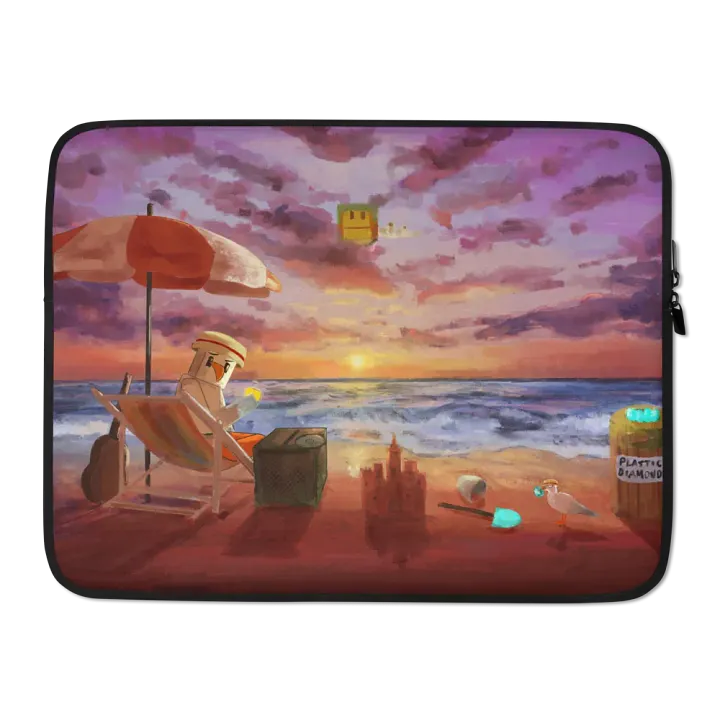 CringyGull Sunset Laptop Sleeve product image (2)
