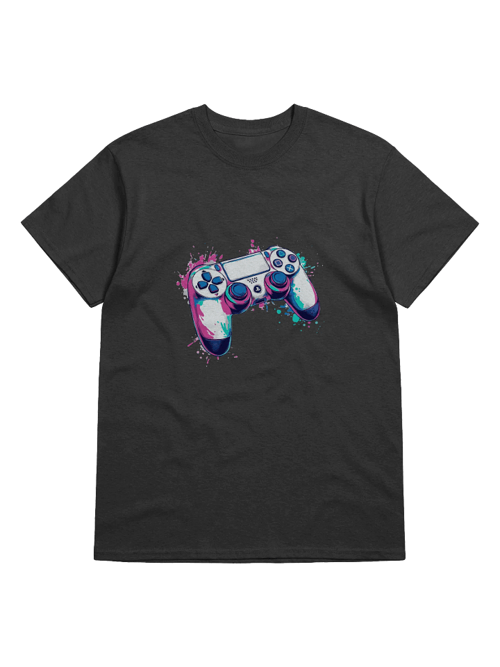 PS Controller Heavyweight Printed T-Shirt product image (1)