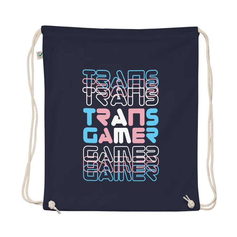 Trans Gamer Drawstring Bag product image (1)
