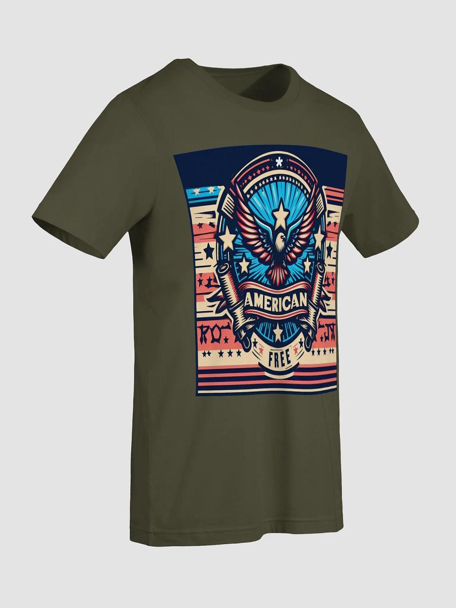 Patriotic Eagle Freedom Tee product image (69)