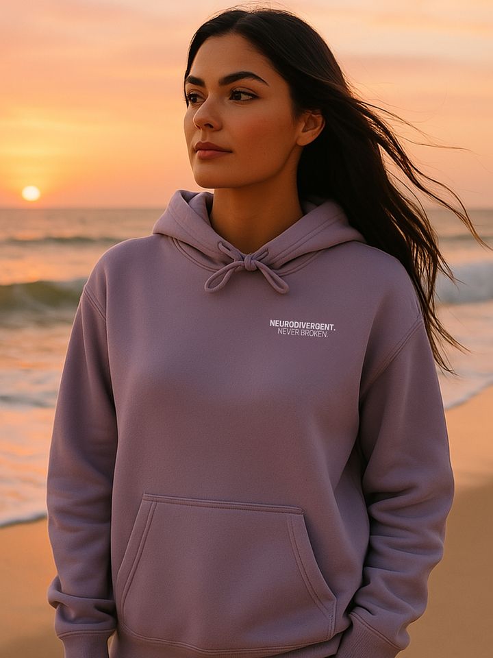 Neurodivergent. Never Broken. Hoodie product image (1)