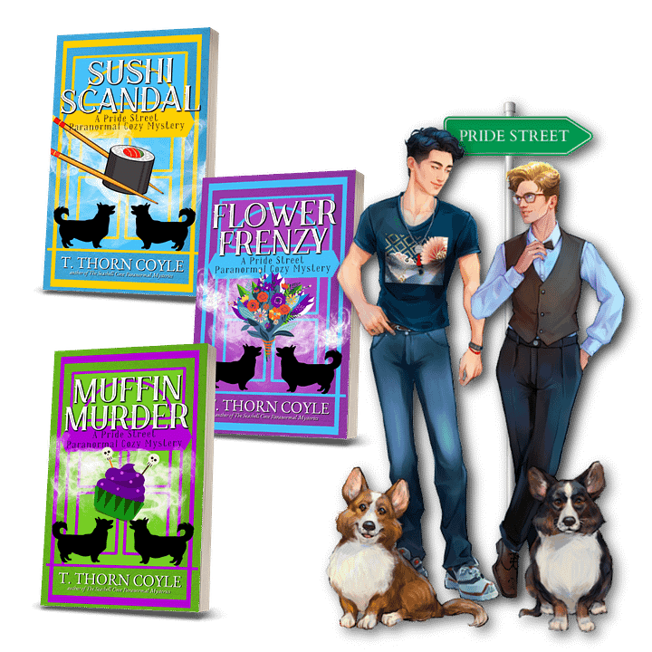 Pride Street Cozy Paranormal Corgi Mysteries Books 1-3 in Print product image (1)