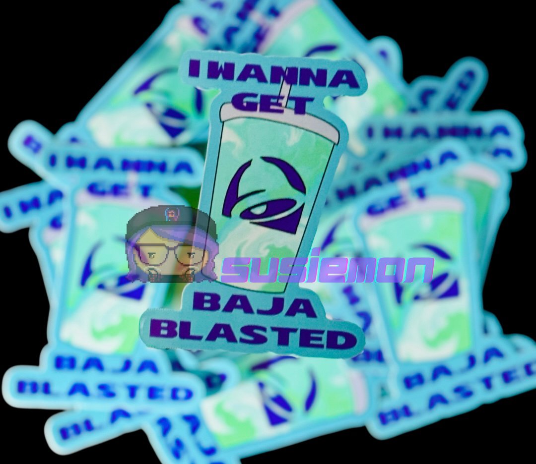 Baja Blasted Sticker product image (1)